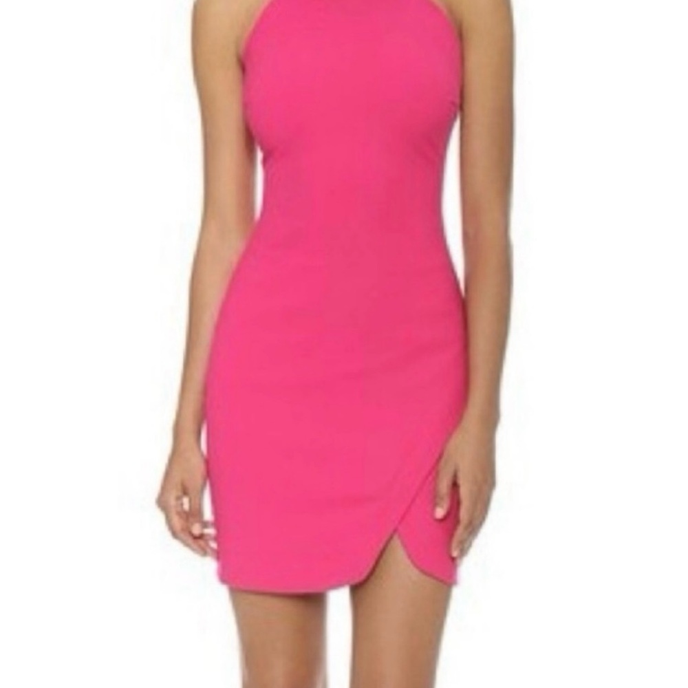 Elizabeth and James pink mini dress